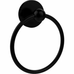 Allied Brass Skyline Collection Towel Ring -Allied Brass Shop ai 1016 bkm s3