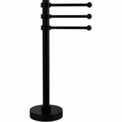 Allied Brass Mercury Collection 3-Swing Arm Towel Holder -Allied Brass Shop ai 973d bkm s3