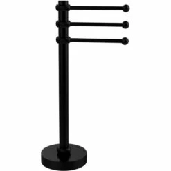 Allied Brass Mercury Collection 3-Swing Arm Towel Holder -Allied Brass Shop ai 973t bkm s3