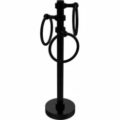 Allied Brass Mercury Collection 3-Swing Ring-Towel Holder 32 Allied Brass Mercury Collection 3-Swing Ring-Towel Holder -Allied Brass Shop ai 983 bkm s3