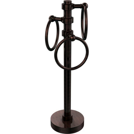 Allied Brass Mercury Collection 3-Swing Ring-Towel Holder 17 Allied Brass Mercury Collection 3-Swing Ring-Towel Holder - Image 17