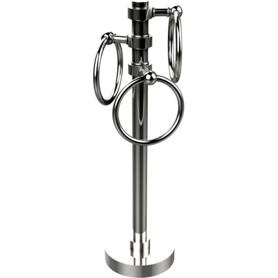 Allied Brass Mercury Collection 3-Swing Ring-Towel Holder 3 Allied Brass Mercury Collection 3-Swing Ring-Towel Holder - Image 3