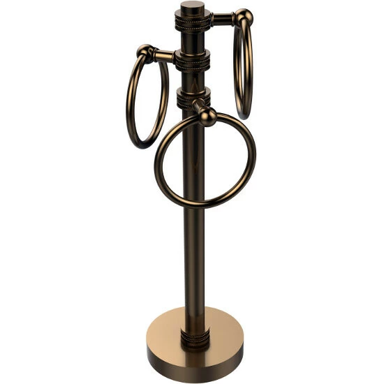 Allied Brass Mercury Collection 3-Swing Ring-Towel Holder 10 Allied Brass Mercury Collection 3-Swing Ring-Towel Holder - Image 10
