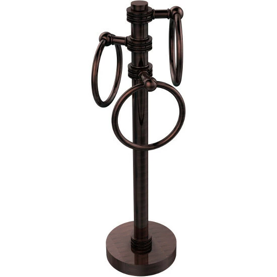Allied Brass Mercury Collection 3-Swing Ring-Towel Holder 18 Allied Brass Mercury Collection 3-Swing Ring-Towel Holder - Image 18