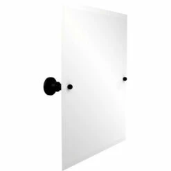 Allied Brass Astor Place Collection Frameless Rectangular Mirror -Allied Brass Shop ai ap92 bkm s3