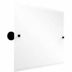 Allied Brass Astor Place Collection Frameless Rectangular Mirror -Allied Brass Shop ai ap93 bkm s3