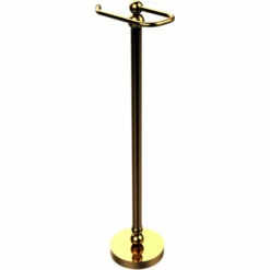 Allied Brass Bolero Collection Standing Toilet Tissue Holder -Allied Brass Shop ai bl29 pb s3