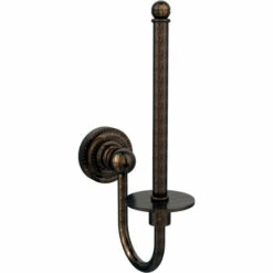 Allied Brass Dottingham Collection Upright Toilet Tissue Holder -Allied Brass Shop ai dt24u vb s3