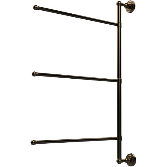 Allied Brass Dottingham Collection Towel Bar With 3 Independently Swinging Arms 2 Allied Brass Dottingham Collection Towel Bar With 3 Independently Swinging Arms - Image 2