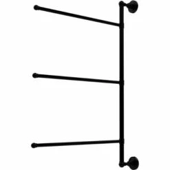Allied Brass Dottingham Collection Towel Bar With 3 Independently Swinging Arms 16 Allied Brass Dottingham Collection Towel Bar With 3 Independently Swinging Arms -Allied Brass Shop ai dt2731628 bkm s3