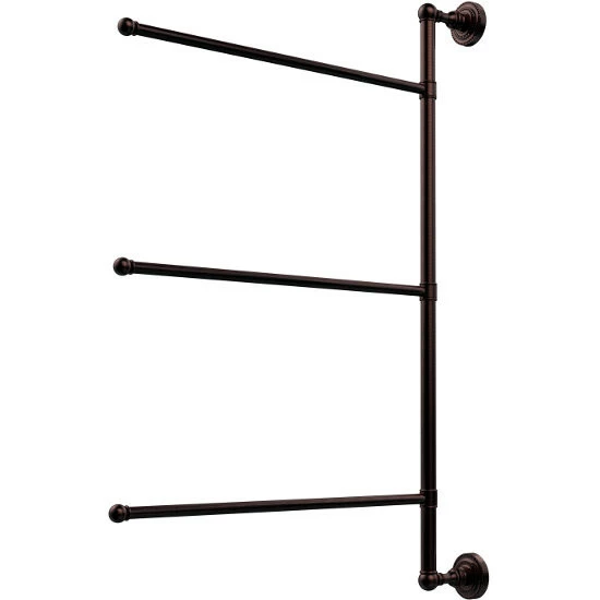 Allied Brass Dottingham Collection Towel Bar With 3 Independently Swinging Arms 4 Allied Brass Dottingham Collection Towel Bar With 3 Independently Swinging Arms - Image 4