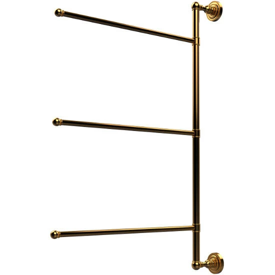 Allied Brass Dottingham Collection Towel Bar With 3 Independently Swinging Arms 6 Allied Brass Dottingham Collection Towel Bar With 3 Independently Swinging Arms - Image 6