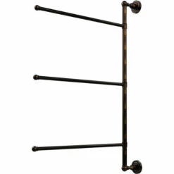 Allied Brass Dottingham Collection Towel Bar With 3 Independently Swinging Arms 26 Allied Brass Dottingham Collection Towel Bar With 3 Independently Swinging Arms -Allied Brass Shop ai dt2731628 vb s3