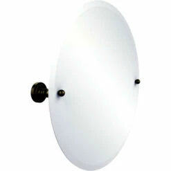 Allied Brass Dottingham Collection Round Tilt Mirror -Allied Brass Shop ai dt90 abr s3