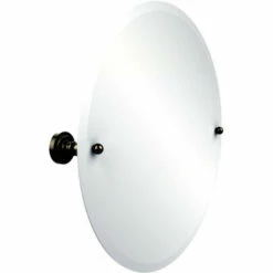 Allied Brass Dottingham Collection Round Tilt Mirror -Allied Brass Shop ai dt90 pew s3