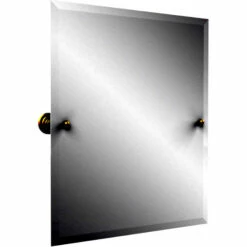 Allied Brass Dottingham Collection Frameless Beveled Edge Rectangular Mirror -Allied Brass Shop ai dt92 pb s3