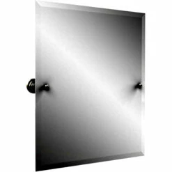 Allied Brass Dottingham Collection Frameless Beveled Edge Rectangular Mirror -Allied Brass Shop ai dt92 pni s3