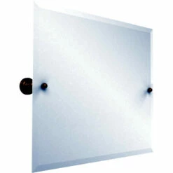 Allied Brass Dottingham Collection Frameless Beveled Edge Rectangular Mirror -Allied Brass Shop ai dt93 bbr s3