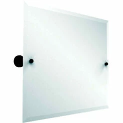 Allied Brass Dottingham Collection Frameless Beveled Edge Rectangular Mirror -Allied Brass Shop ai dt93 ca s3