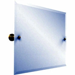 Allied Brass Dottingham Collection Frameless Beveled Edge Rectangular Mirror -Allied Brass Shop ai dt93 pb s3