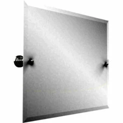 Allied Brass Dottingham Collection Frameless Beveled Edge Rectangular Mirror -Allied Brass Shop ai dt93 pc s3