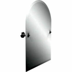 Allied Brass Dottingham Collection Frameless Beveled Edge Arch-Top Mirror -Allied Brass Shop ai dt94 pc s3