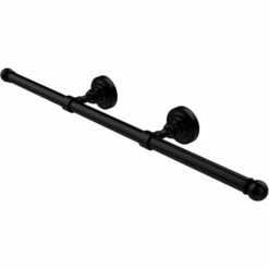 Allied Brass Dottingham Collection Center Mount Towel Bar -Allied Brass Shop ai dtgt3 bkm s3