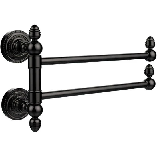 Allied Brass Dottingham Collection Double Arm Swiveling Towel Bar 5 Allied Brass Dottingham Collection Double Arm Swiveling Towel Bar - Image 5