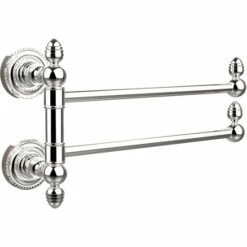 Allied Brass Dottingham Collection Double Arm Swiveling Towel Bar 20 Allied Brass Dottingham Collection Double Arm Swiveling Towel Bar -Allied Brass Shop ai dtgtb2 pc s3