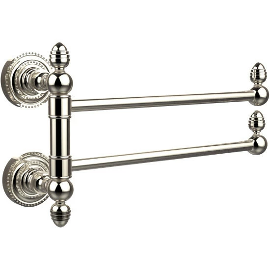 Allied Brass Dottingham Collection Double Arm Swiveling Towel Bar 9 Allied Brass Dottingham Collection Double Arm Swiveling Towel Bar - Image 9