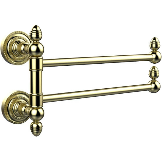 Allied Brass Dottingham Collection Double Arm Swiveling Towel Bar 10 Allied Brass Dottingham Collection Double Arm Swiveling Towel Bar - Image 10