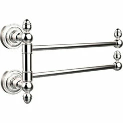 Allied Brass Dottingham Collection Double Arm Swiveling Towel Bar 24 Allied Brass Dottingham Collection Double Arm Swiveling Towel Bar -Allied Brass Shop ai dtgtb2 sch s3