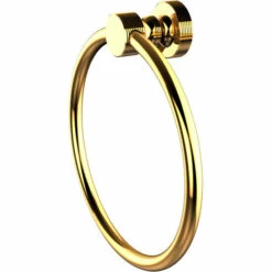 Allied Brass Foxtrot Collection Towel Ring -Allied Brass Shop ai ft16 pb s3