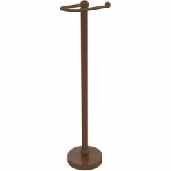 Allied Brass 26'' Tall Free Standing Slide On Bathroom Tissue Valet