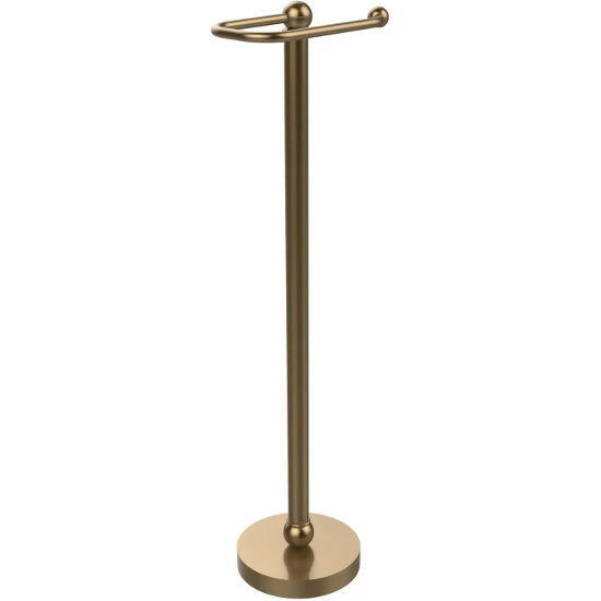 Allied Brass 26'' Tall Free Standing Slide On Bathroom Tissue Valet 2 Allied Brass 26'' Tall Free Standing Slide On Bathroom Tissue Valet - Image 2