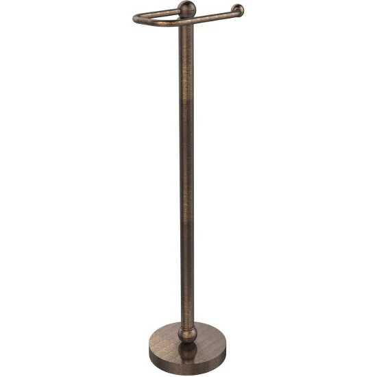 Allied Brass 26'' Tall Free Standing Slide On Bathroom Tissue Valet 13 Allied Brass 26'' Tall Free Standing Slide On Bathroom Tissue Valet - Image 13
