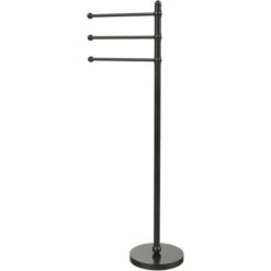 Allied Brass Towel Stand With Three Independently Swinging Arms -Allied Brass Shop ai glt3 orb s3