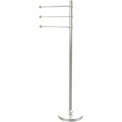 Allied Brass Towel Stand With Three Independently Swinging Arms -Allied Brass Shop ai glt3 pc s3