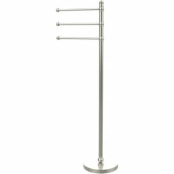 Allied Brass Towel Stand With Three Independently Swinging Arms -Allied Brass Shop ai glt3 pni s3