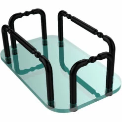 Allied Brass Vanity Top Collection Guest Towel Holder -Allied Brass Shop ai gt1 bkm s3