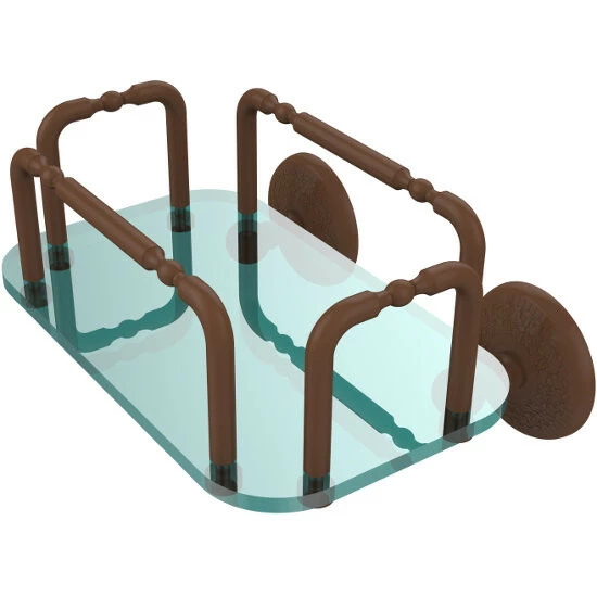 Allied Brass Skyline Collection Wall Mounted Glass And Metal Hand Towel Holder 8 Allied Brass Skyline Collection Wall Mounted Glass And Metal Hand Towel Holder - Image 8