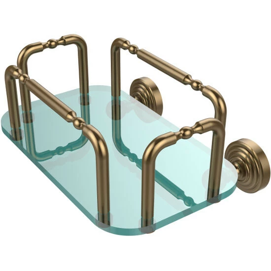Allied Brass Skyline Collection Wall Mounted Glass And Metal Hand Towel Holder 17 Allied Brass Skyline Collection Wall Mounted Glass And Metal Hand Towel Holder - Image 17