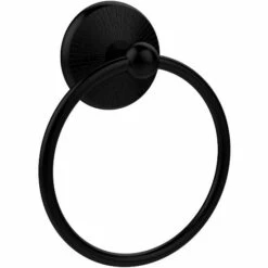 Allied Brass Monte Carlo Collection 6'' Towel Ring -Allied Brass Shop ai mc16 bkm s3