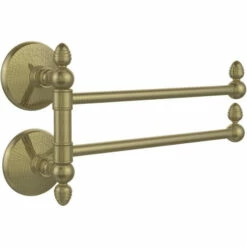 Allied Brass Monte Carlo Collection Double Arm Towel Rail With Independently Swinging Arms -Allied Brass Shop ai mcgtb2 abr s3