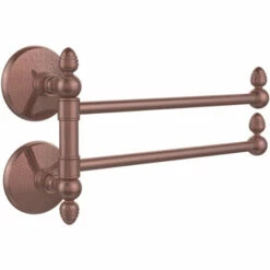 Allied Brass Monte Carlo Collection Double Arm Towel Rail With Independently Swinging Arms -Allied Brass Shop ai mcgtb2 ca s3