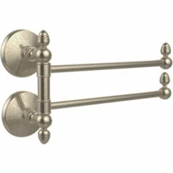 Allied Brass Monte Carlo Collection Double Arm Towel Rail With Independently Swinging Arms -Allied Brass Shop ai mcgtb2 pew s3