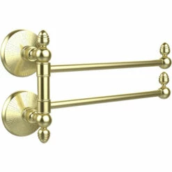 Allied Brass Monte Carlo Collection Double Arm Towel Rail With Independently Swinging Arms -Allied Brass Shop ai mcgtb2 sbr s3