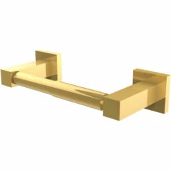 Allied Brass Montero Collection Contemporary Double Toilet Tissue Holder -Allied Brass Shop ai mt24 pb s3