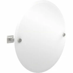 Montero Collection Contemporary Frameless Round Tilt Mirror With Beveled Edge By Allied Brass -Allied Brass Shop ai mt90 pc s3