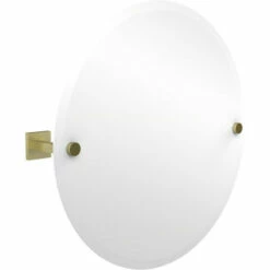Montero Collection Contemporary Frameless Round Tilt Mirror With Beveled Edge By Allied Brass -Allied Brass Shop ai mt90 sbr s3